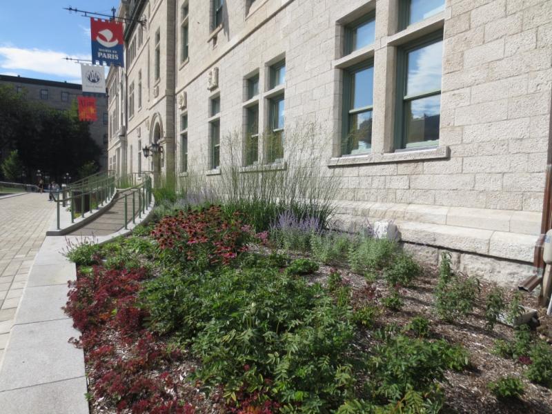 Quebec City Hall Gardens
