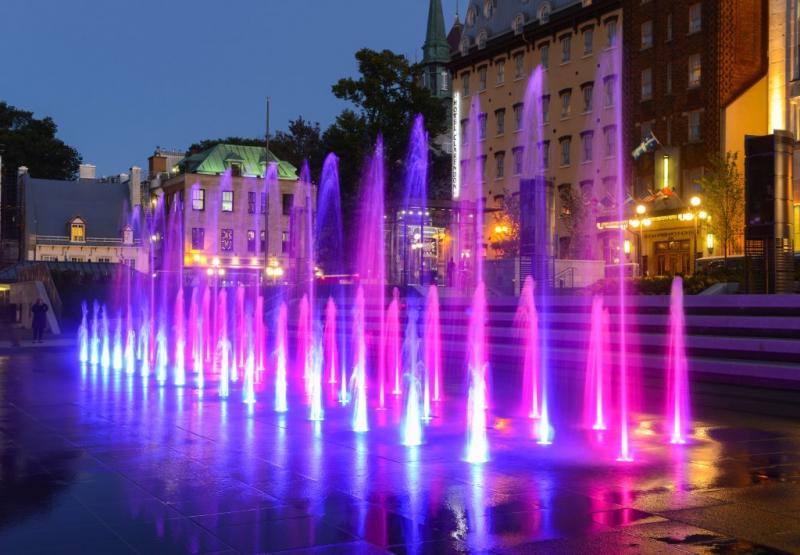 Quebec City Hall Gardens