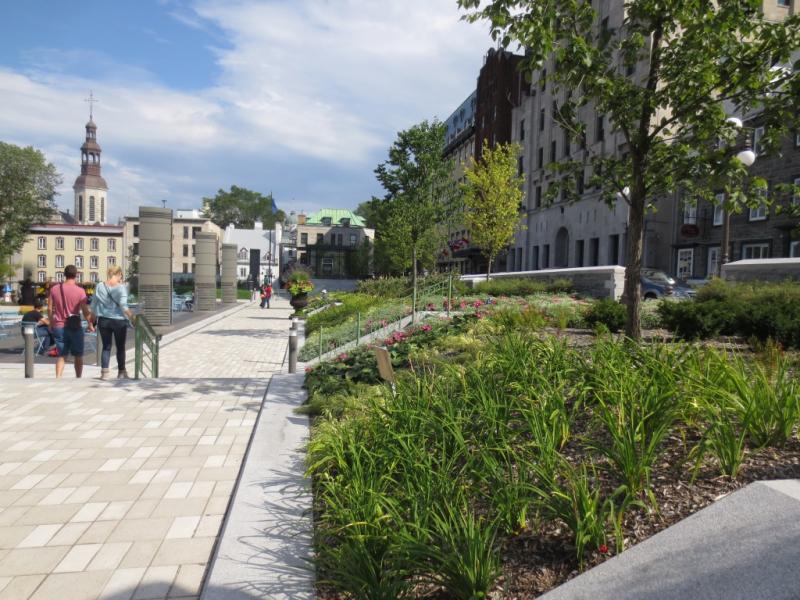 Quebec City Hall Gardens
